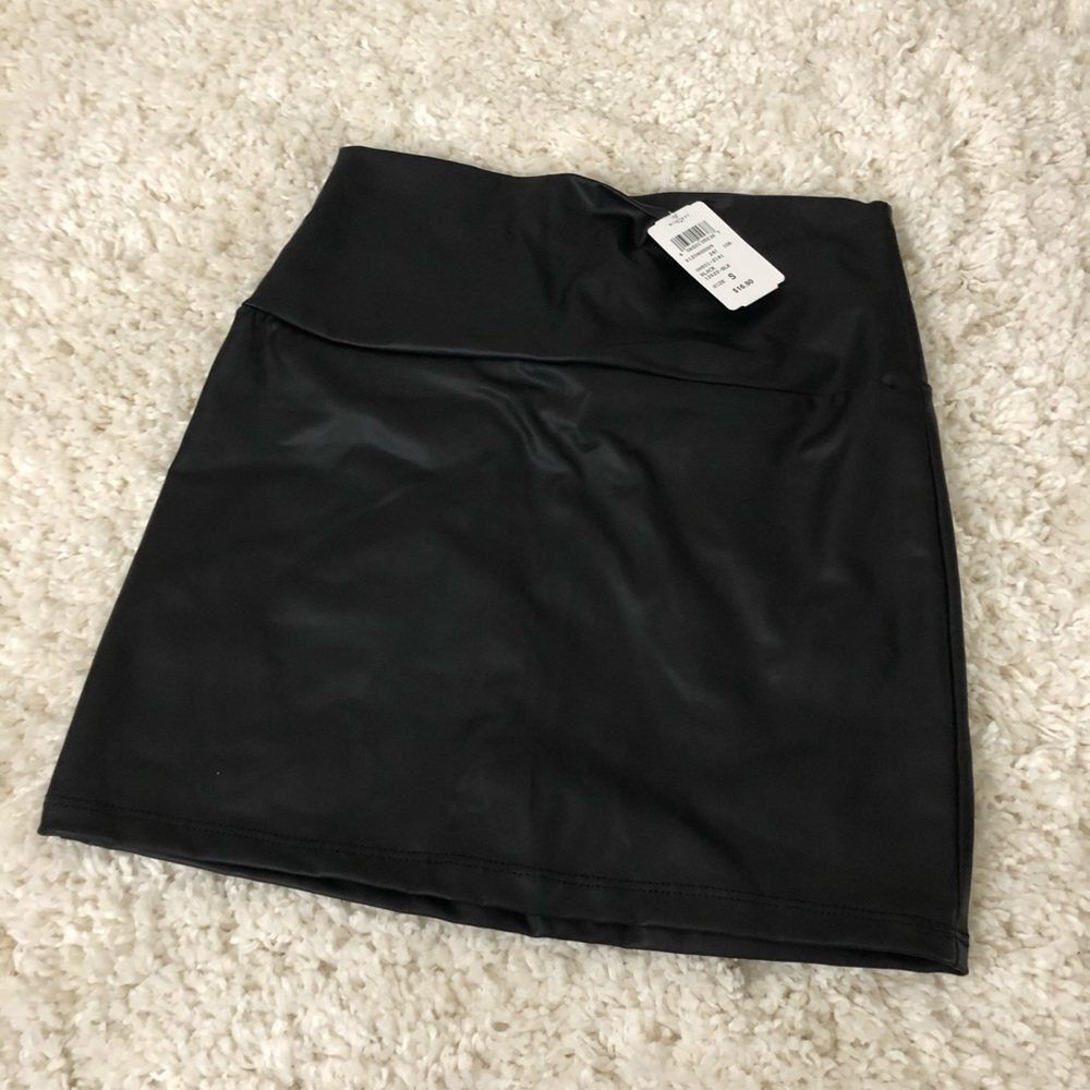Windsor Faux Leather Mini Skirt